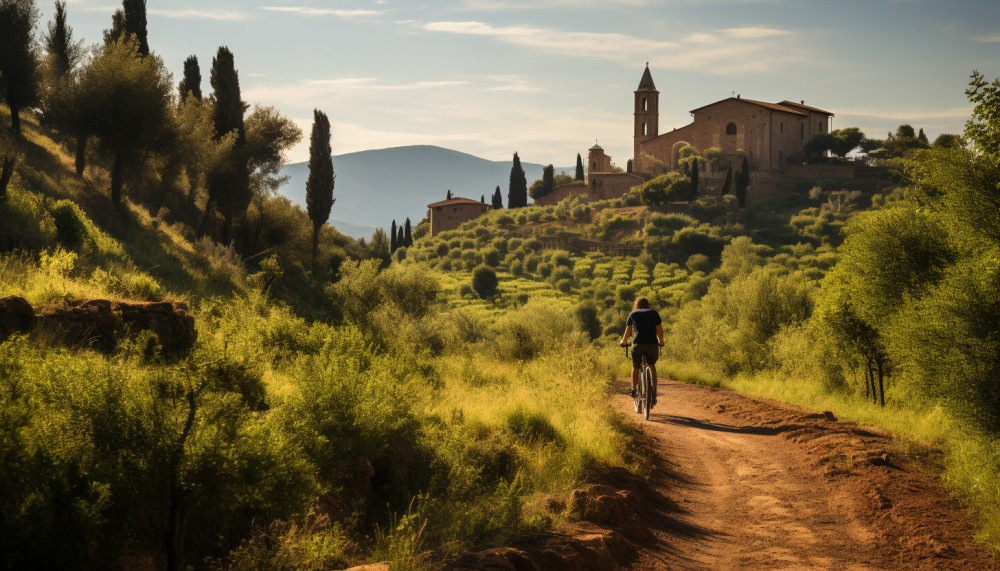 Escursioni in bicicletta tra i vigneti toscani